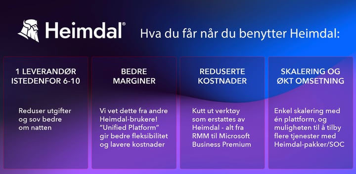 Hvorfor benytte Heimdal