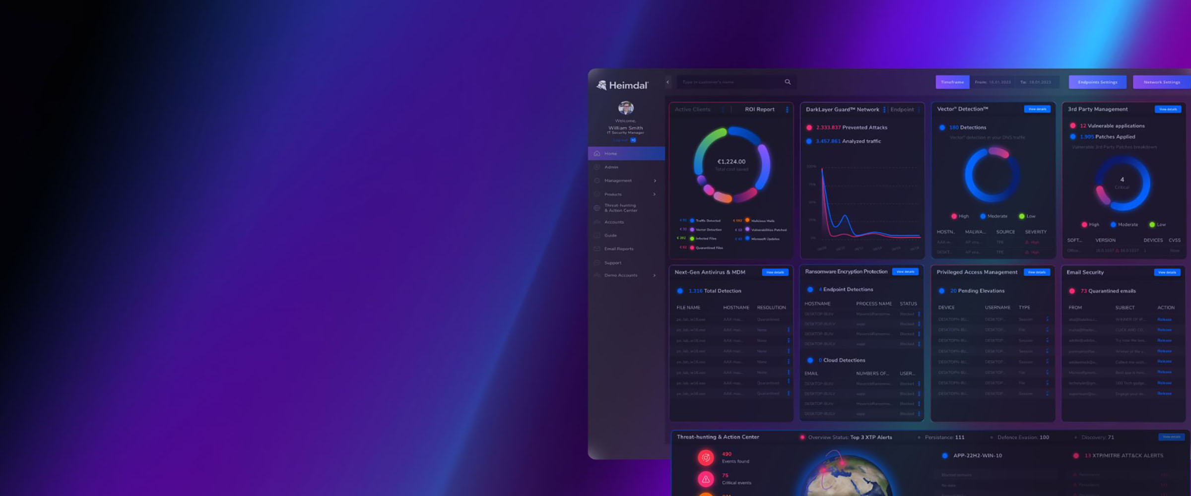 Heimdal MXDR - SOC-tjeneste for mindre MSP'er